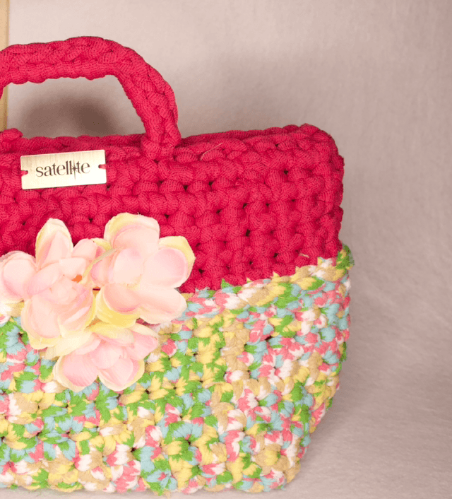 Borsa bicolore