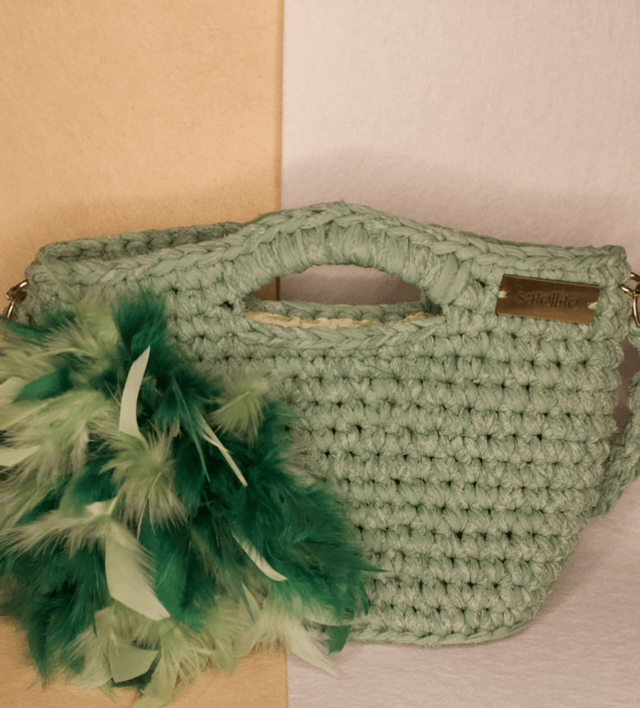Borsa verde chiaro