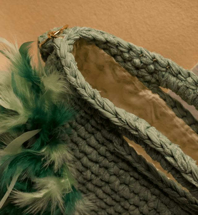 Borsa verde chiaro